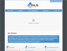 Tablet Screenshot of glsolutions.us